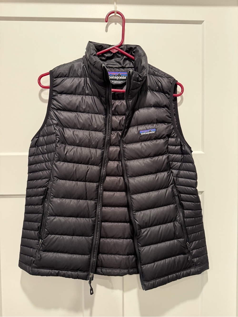 Patagonia Black Quilted Down Insulated Vest